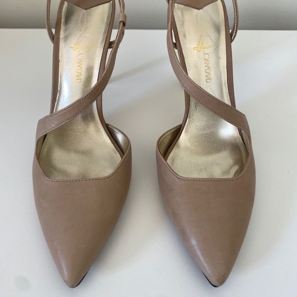 JOAN & DAVID “Annabeth” Nude Strappy Pump - Picture 3 of 16